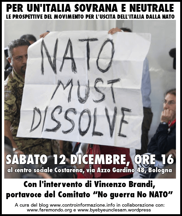 NATO must dissolve