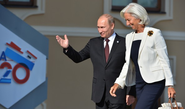 Putin e Lagarde
