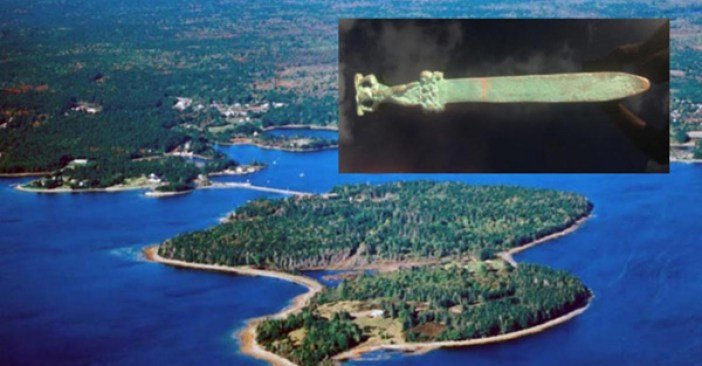 spada romana trovata a oak island