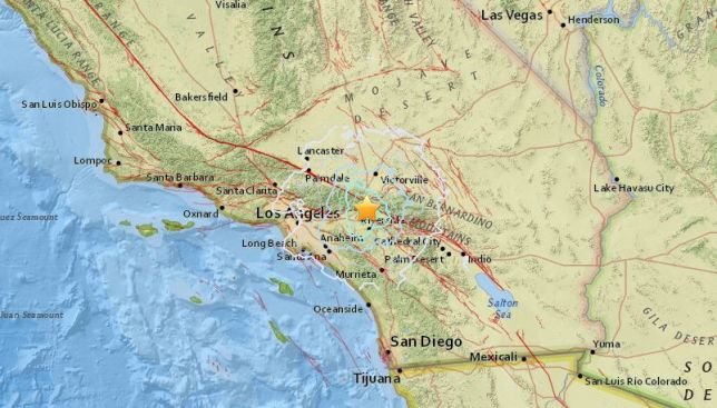 Terremoto a Los Angeles