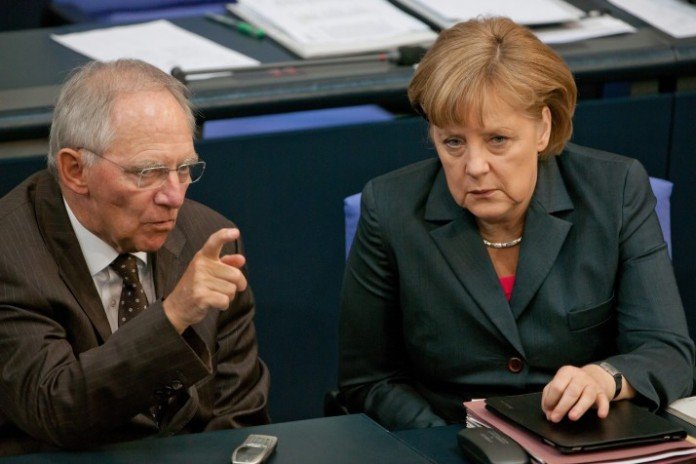 schauble e merkel