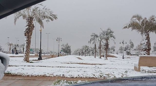 neve in arabia saudita