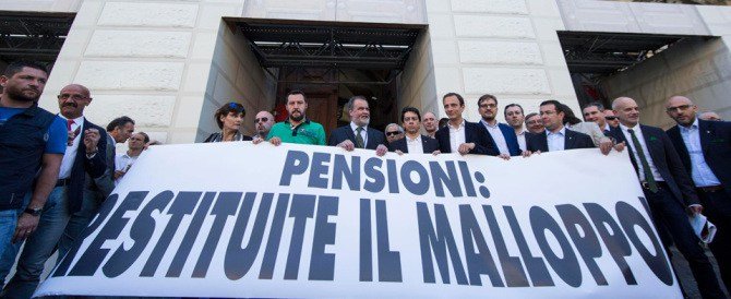 pensioni salvini