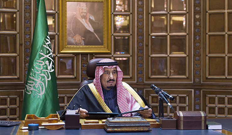 il re dell'arabia saudita