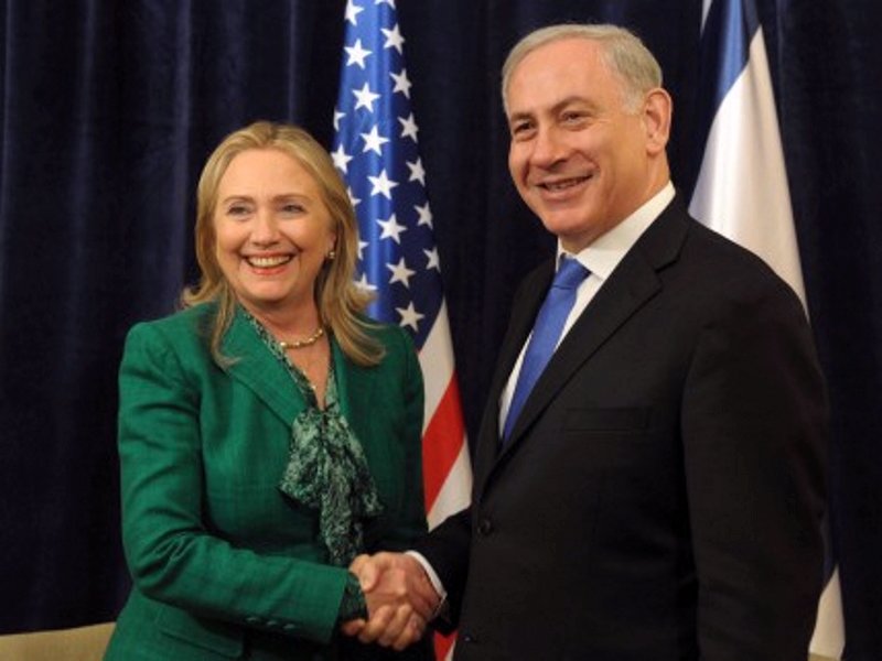 netanyahu and hillary