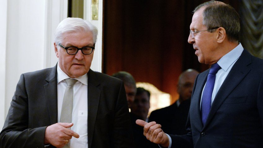 Lavrov con steinmeir