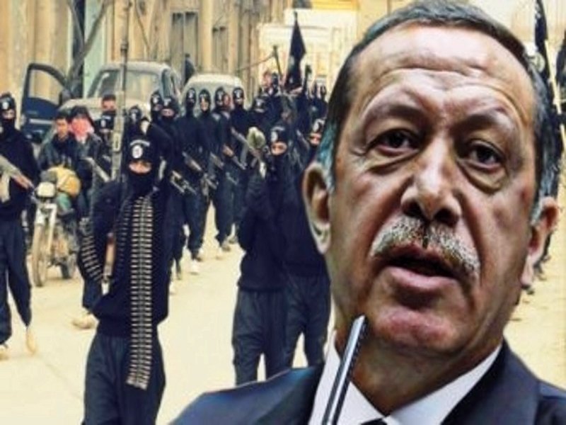 erdogan con isis