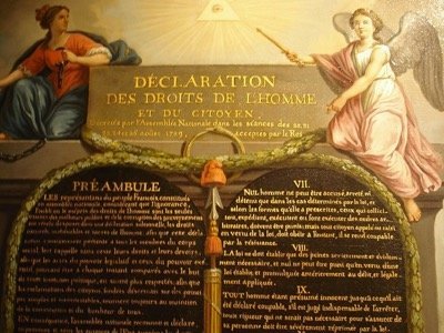 dichiarazione dei diritti dell'uomo e del cittadino 1789