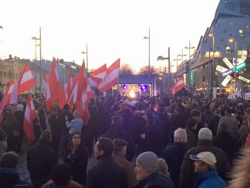 viena manifestanti