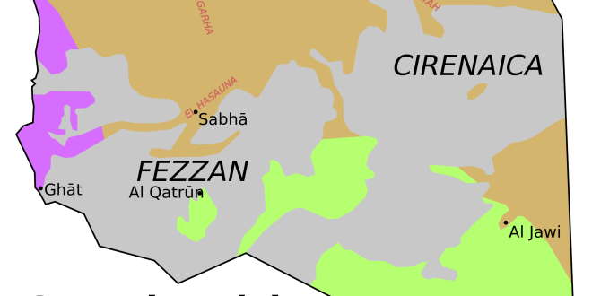 libia mappa