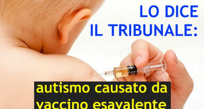 autismo causato dai vaccini