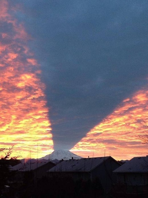 Shadow mountain