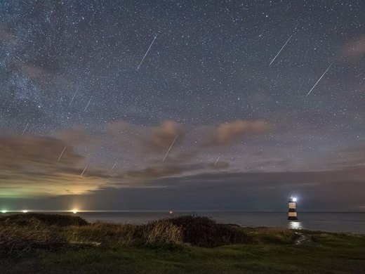 Rain of meteors