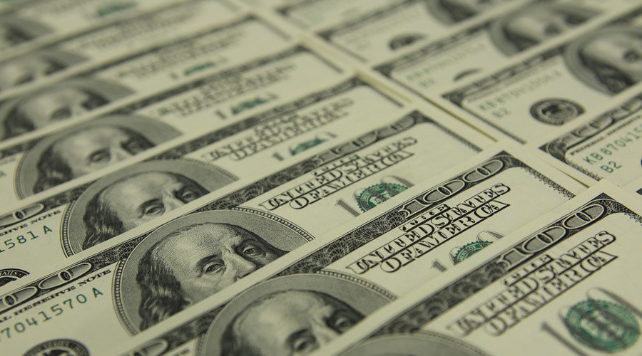 stash of us dollars