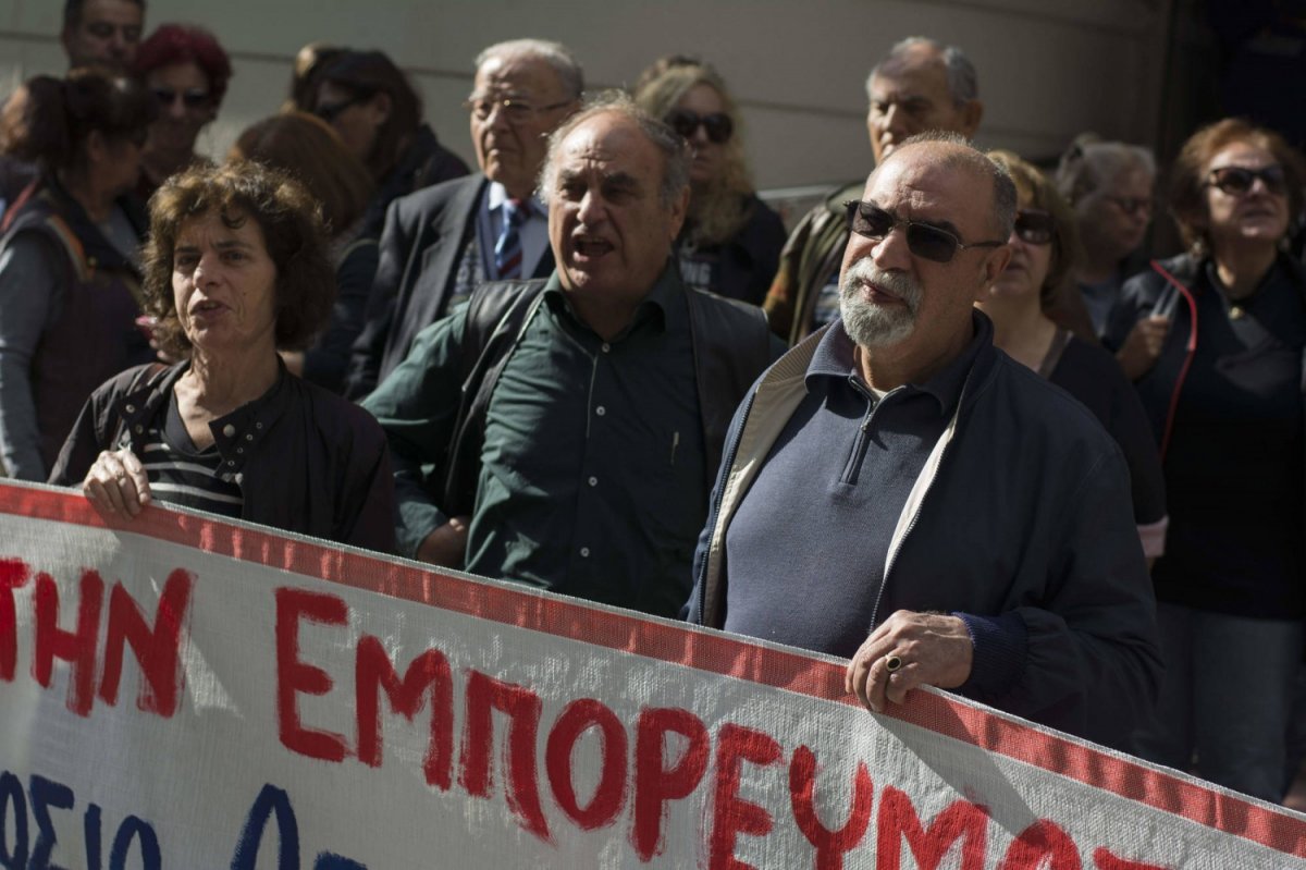 Proteste contro Austerity Grecia