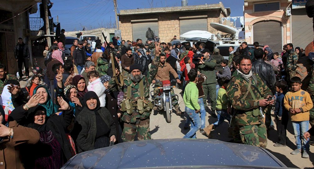 la liberazione dell'est aleppo