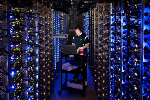 Google data center
