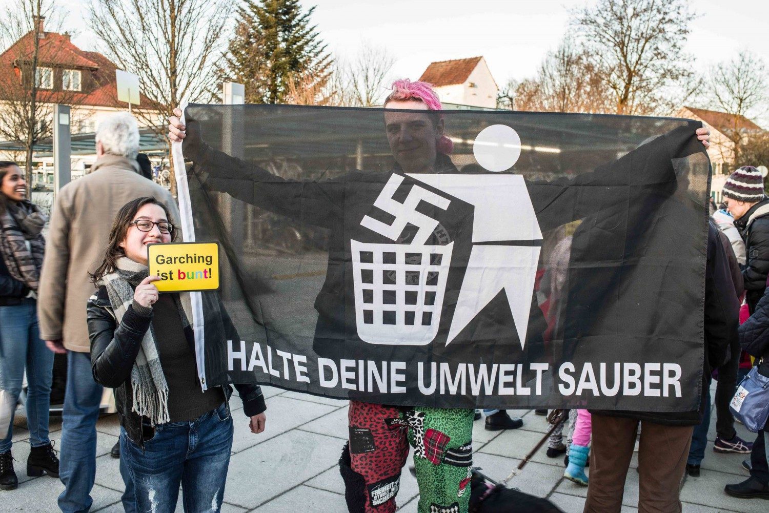 Protest against AFD