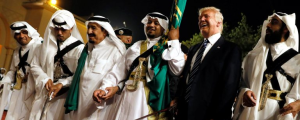 Trump Saudi Arabia Dance