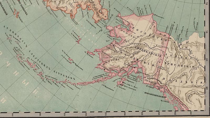 Mappa dell'Alaska