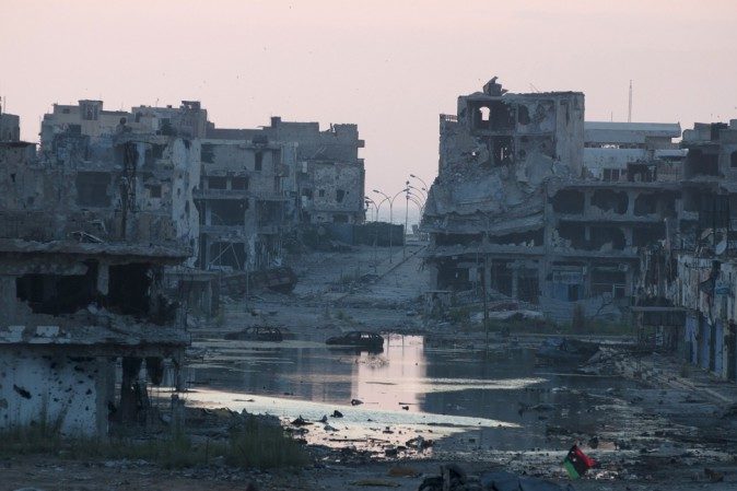 Libia distruzione