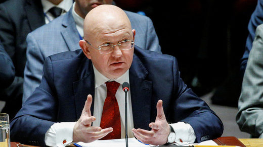 Vasily Nebenzya ambassador russia UN