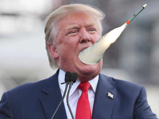 Trump nice new smart missile