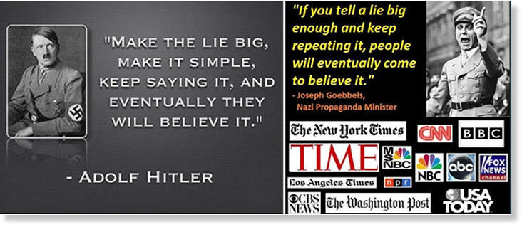 Goebbels grande bugia