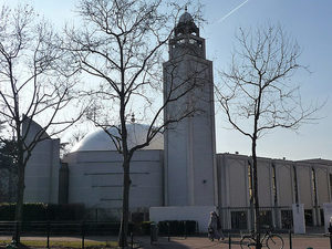 The great Mosque of Lyon, funded by Saudi Arabia