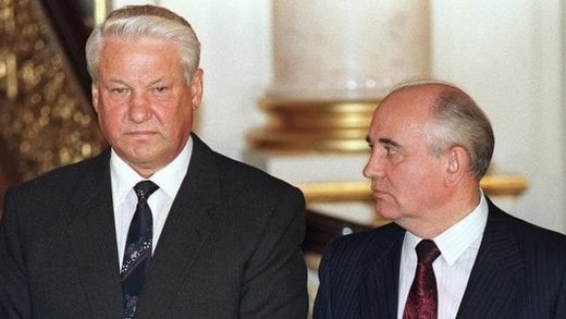 yeltsin gorbachev