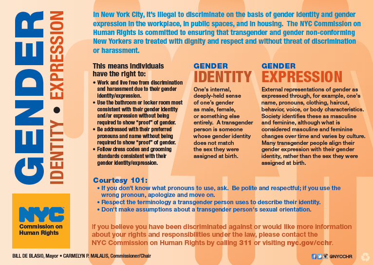 Clicare per ingrandire Gender Identity chart