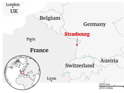strasbourg map