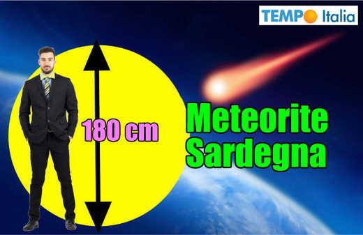 Meteorite Italia Sardinia Sardegna