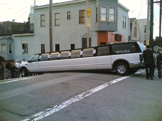 Ramp breakover angle
