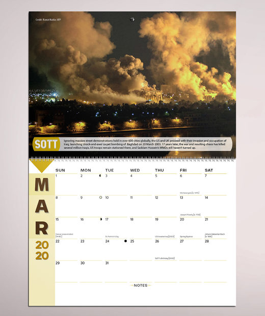 SOTT Calendar 2020