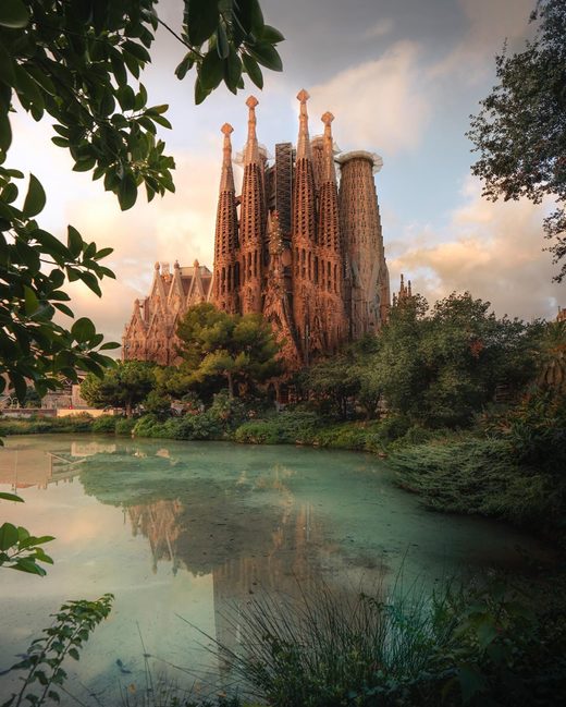 Clicare per ingrandire La Sagrada Familia By Antoni Gaudi