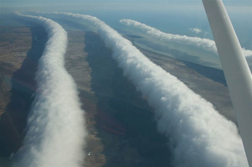 Clicare per ingrandire Roll clouds