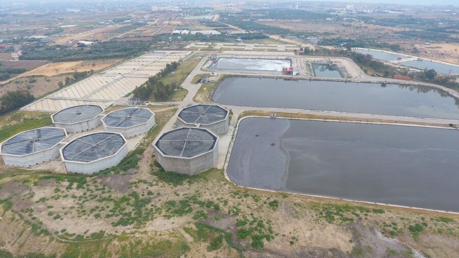 Clicare per ingrandire sewage plant gaza