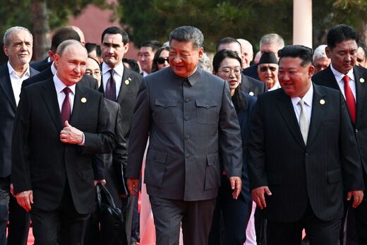 putin xi kim parade