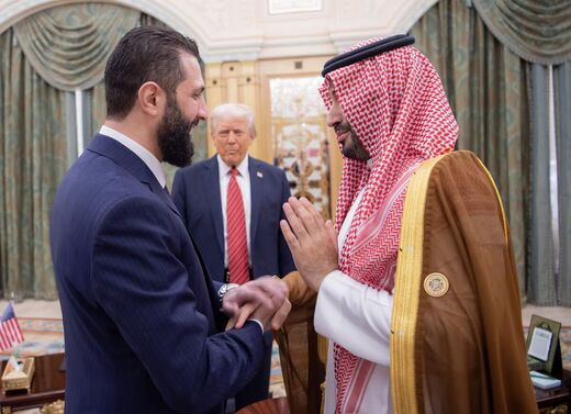 MBS Sharaa Trump
